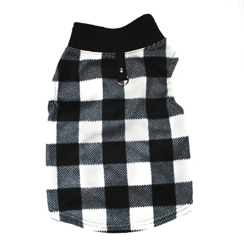 TUITA Warme Fleece Haustier Hund Kleidung Herbst Winter Verdickte Weste Mantel Kleine Mittelgroße Hunde Warme Kostüm Traktion Ring TUITA Warme Fleece Haustier Hund Kleidung Herbst Winter Verdickte Weste Mantel Kleine Mittelgroße Hunde Warme Kostüm Traktion Ring von TUITA