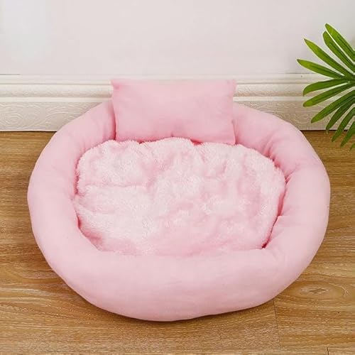 Weiches Komfort-Katzenbett für Katzen, kleine Hunde, warmes Haustierbett mit Kissen, Welpenhütte, Sofa, Kätzchenhöhle, Kissen, heißes Katzenzubehör Weiches Komfort-Katzenbett für Katzen, kleine Hunde, warmes Haustierbett mit Kissen, Welpenhütte, Sofa, Kätzchenhöhle, Kissen, heißes Katzenzubehör von TUITA