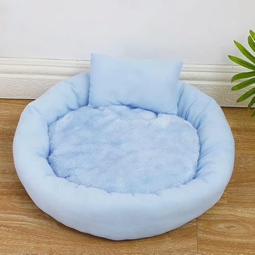 Weiches Komfort-Katzenbett für Katzen, kleine Hunde, warmes Haustierbett mit Kissen, Welpenhütte, Sofa, Kätzchenhöhle, Kissen, heißes Katzenzubehör Weiches Komfort-Katzenbett für Katzen, kleine Hunde, warmes Haustierbett mit Kissen, Welpenhütte, Sofa, Kätzchenhöhle, Kissen, heißes Katzenzubehör von TUITA