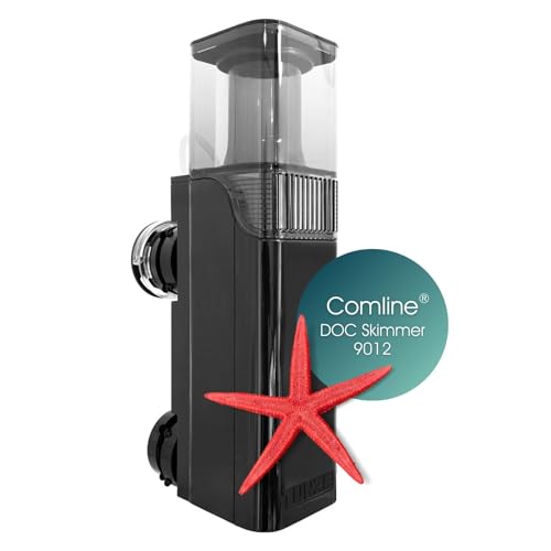 Tunze Comline DOC Skimmer 9012 I Abschäumer für Aquarien mit 200-1200 L I energieeffiziente Oberflächenabsaugung I Eiweißabschäumer mit starker Magnethalterung I auf Kontaktabschäumung umbaubar von Tunze