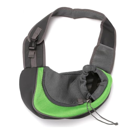 Tragetasche Hund,Hundetragetasche Haustier Welpen Hundeträger Outdoor Travel Umhängetasche Mesh Oxford Comfort Sling Handtasche Tote Pouch for kleine Rassen Hunde Liefert(1,Small-Length 31cm) von TUOYDJA
