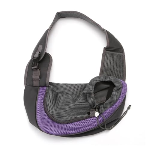 Tragetasche Hund,Hundetragetasche Haustier Welpen Hundeträger Outdoor Travel Umhängetasche Mesh Oxford Comfort Sling Handtasche Tote Pouch for kleine Rassen Hunde Liefert(5,Small-Length 31cm) von TUOYDJA