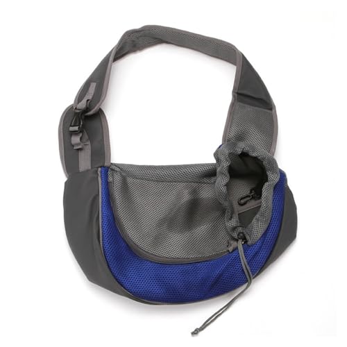 Tragetasche Hund,Hundetragetasche Haustier Welpen Hundeträger Outdoor Travel Umhängetasche Mesh Oxford Comfort Sling Handtasche Tote Pouch for kleine Rassen Hunde Liefert(6,Large-Length 37cm) von TUOYDJA