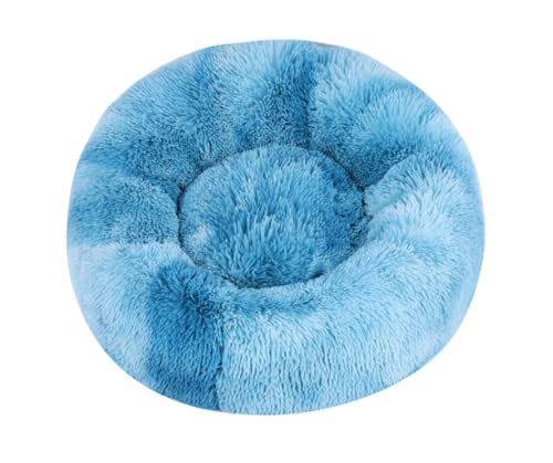 Hunde Bett Katzenbett Hundebett Flauschig Hundehütte, Katzenhütte, Runde Haustierhütte Aus Plüsch, Warme Wintermatte, Hundematte, Hundebett, Haustierbett, Haustierbedarf, Zr Haze Blue, 120cm【2700g】 Hunde Bett Katzenbett Hundebett Flauschig Hundehütte, Katzenhütte, Runde Haustierhütte Aus Plüsch, Warme Wintermatte, Hundematte, Hundebett, Haustierbett, Haustierbedarf, Zr Haze Blue, 120cm【2700g】 von TUPMITUPO