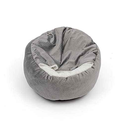 Hunde Bett Katzenbett Hundebett Flauschig Katzenbett Vier Jahreszeiten Haustiernest Katzenmatte Abdeckung Decke Integrierte Schalenform Weicher Bequemer Plüsch Katzennest Haustiermatte, 50 Cm, Grau Hunde Bett Katzenbett Hundebett Flauschig Katzenbett Vier Jahreszeiten Haustiernest Katzenmatte Abdeckung Decke Integrierte Schalenform Weicher Bequemer Plüsch Katzennest Haustiermatte, 50 Cm, Grau von TUPMITUPO
