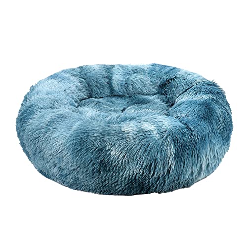 Hunde Bett Katzenbett Hundebett Flauschig Winterwarme Hundehütte Plüschtierhütte Vier Jahreszeiten Erhältlich Teddy Hundehütte Matratze Katzenhütte Heimtierbedarf, Farbe Blau, 110 Breite * 26 Höhe Cm von TUPMITUPO