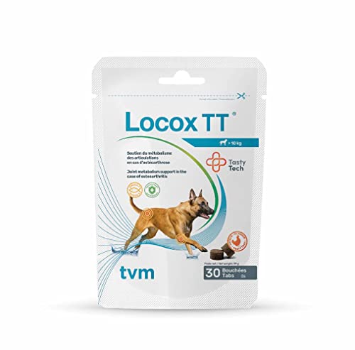 TVM Locox TT | 30 Tabletten | Ergänzungsfuttermittel für Hunde | Kann hilfreich Sein bei der Unterstützung der Gelenkfunktion und dem Erhalt der Gelenkgesundheit von TVM