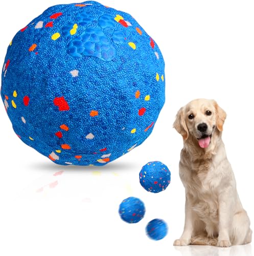 Interaktiver Hundespielzeug-Ball, automatisch beweglich, hüpfendes Kauspielzeug, E-TPU-Material, geeignet für große und mittelgroße Hunde, verwendet zur Linderung von Langeweile und tägliches Training von TVM
