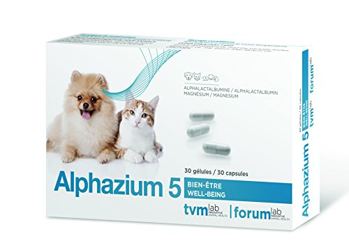TVM Alphazium 5 Katzen und Hunde gestresst 30 Kapseln von TVM