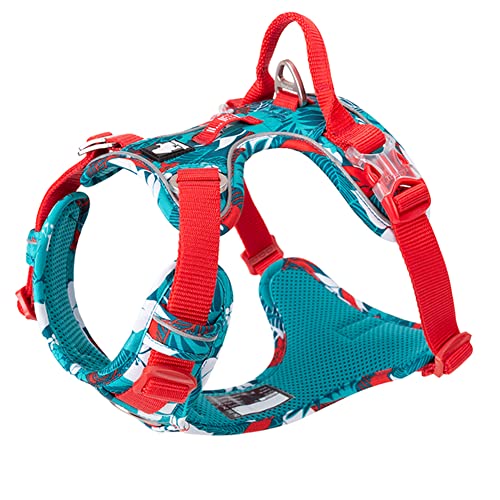TVMALL Hundegeschirr für Kleine, mittelgroße und große Hunde Reflektierendes, verstellbares Frontclip Hundegeschirr Outdoor Anti Zug Geschirr No Pull Sicherheitsgeschirr Sport Hundeweste - TLH5653 TVMALL Hundegeschirr für Kleine, mittelgroße und große Hunde Reflektierendes, verstellbares Frontclip Hundegeschirr Outdoor Anti Zug Geschirr No Pull Sicherheitsgeschirr Sport Hundeweste - TLH5653 von TVMALL