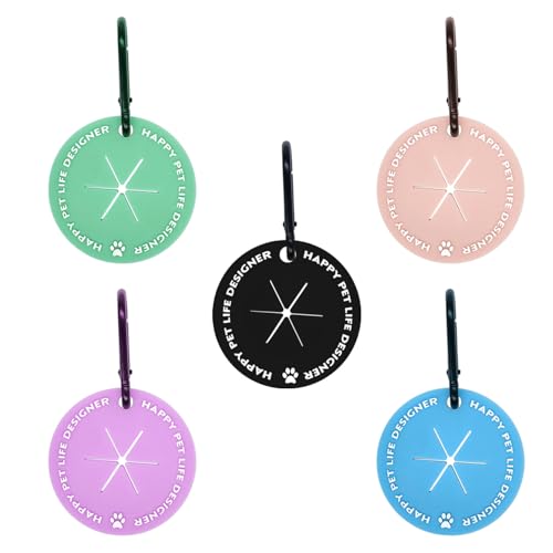 TVSVKWE 5 Stück Hunde Pick-Up Bag Clips, Müllsackhalter mit Haken, Haustier Outdoor Supplies, Hund Walking Zubehör TVSVKWE 5 Stück Hunde Pick-Up Bag Clips, Müllsackhalter mit Haken, Haustier Outdoor Supplies, Hund Walking Zubehör von TVSVKWE