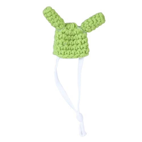 Lustige Strickmütze für kleine Haustiere, Cartoon-3D-Tiermütze, Hamster-Kostüm, Mütze, kleine Mütze, Kopfbedeckung, Hut für Kleintiere Lustige Strickmütze für kleine Haustiere, Cartoon-3D-Tiermütze, Hamster-Kostüm, Mütze, kleine Mütze, Kopfbedeckung, Hut für Kleintiere von TWEW
