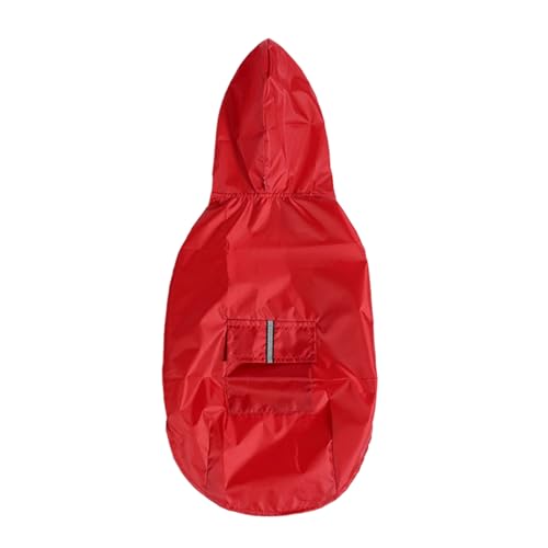 TWEW Hunde-Regenmantel in mehreren Farben, reflektierende Streifen, Outdoor-Hunde-Regenmantel für Hunde in verschiedenen Größen TWEW Hunde-Regenmantel in mehreren Farben, reflektierende Streifen, Outdoor-Hunde-Regenmantel für Hunde in verschiedenen Größen von TWEW