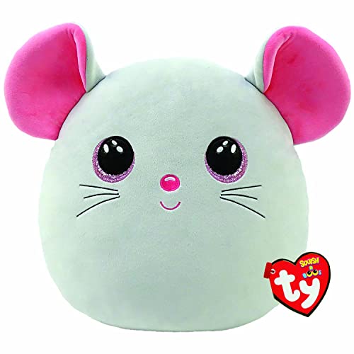 TY - Squish a Boo Maus Catnip - 20 cm, 2009137, Grau von TY