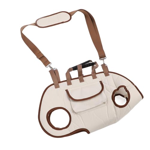 Hundeweste-Gurte und Blei-Set, Einstellbares Einstiegsgurt für Wandertraining, Haustierbeine Support & Rehabilitation Hundeschleuderträger für Extra Kleine/kleine Mittelgroße (S) von TYCIONG