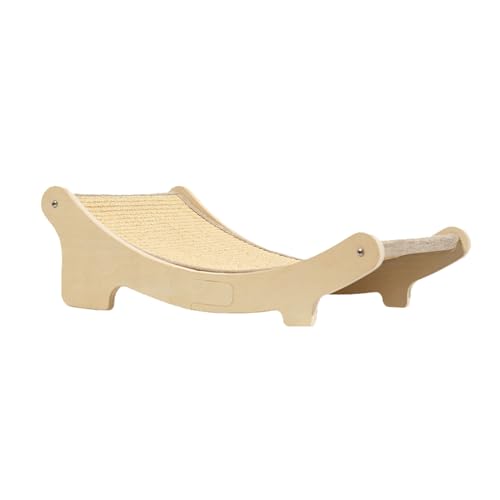TYCIONG Erhöhte Katzen -Hängemattenbett Holzkatze Kratzer -Lounge -Bett Stabile Struktur für Innenkatzen mit Modernem Design TYCIONG Erhöhte Katzen -Hängemattenbett Holzkatze Kratzer -Lounge -Bett Stabile Struktur für Innenkatzen mit Modernem Design von TYCIONG