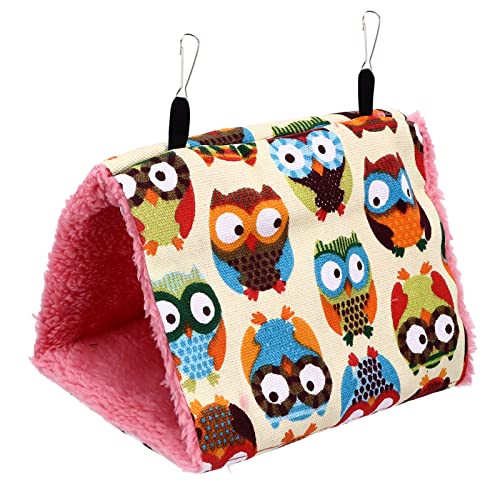 TYCIONG Haustierpapagei Hängematte Vogel Dreieckszelt Warm Warm Bequemes Vogelkäfig mit 2 Haken Zum Einfachen Hängenfalt für Reisen Aufbewahrung Spiele Swing Hune Hune TYCIONG Haustierpapagei Hängematte Vogel Dreieckszelt Warm Warm Bequemes Vogelkäfig mit 2 Haken Zum Einfachen Hängenfalt für Reisen Aufbewahrung Spiele Swing Hune Hune von TYCIONG