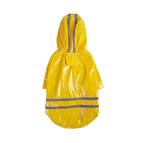 TYLC Pet Rain Mantel Sommer Outdoor-Welpen Hoody wasserdichte Jacken Regenmantel Für Hunde Katzen Kleidung Kleidung (Color : 04, Size : Large) von TYLC