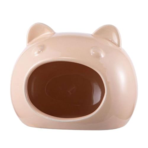Versteck Für Hamster Aus Keramik, Versteckhaus Für Zwerghamster, Mäuse, Rennmäuse, Lemming-Nackt-Groß Versteck Für Hamster Aus Keramik, Versteckhaus Für Zwerghamster, Mäuse, Rennmäuse, Lemming-Nackt-Groß von TYMYYS
