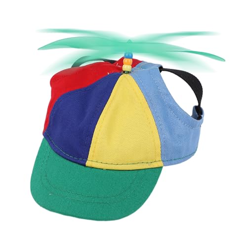 TYUKXJH Für Hunde | Welpen,Regenbogenfarben Weiche Kopfbedeckung Für Kleine Hunde Outdoor Garten Fotozubehör von TYUKXJH