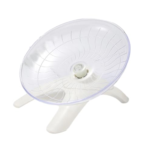 TYUKXJH Hamsterrad | Leise Räder für Zwerghamster, super leise Laufräder aus Acryl, 7 Zoll für Rennmäuse, Spielzeug für kleine Tiere, Zubehör für von TYUKXJH