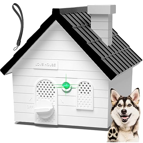 TYVIFKE Ultraschallgerät für Hunde gegen Bellen, automatisch, Ultraschall, Hunde, Gerät 50 Füße, wasserdicht, sicher, Anti-Bell-Werkzeug für Hunde von TYVIFKE