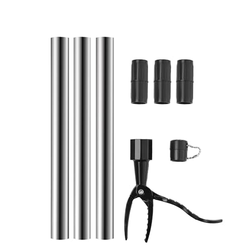 Unkrautstecher mit 3-teiliger Abnehmbarer Griff,Stand Up Unkraut Entferner Gerät,kein Biegen,Stand-Unkrautstecher und Wurzelentferner,Manuelles Unkrautjäter Unkrautentferner Werkzeug für Garten Rasen Unkrautstecher mit 3-teiliger Abnehmbarer Griff,Stand Up Unkraut Entferner Gerät,kein Biegen,Stand-Unkrautstecher und Wurzelentferner,Manuelles Unkrautjäter Unkrautentferner Werkzeug für Garten Rasen von TZCIN