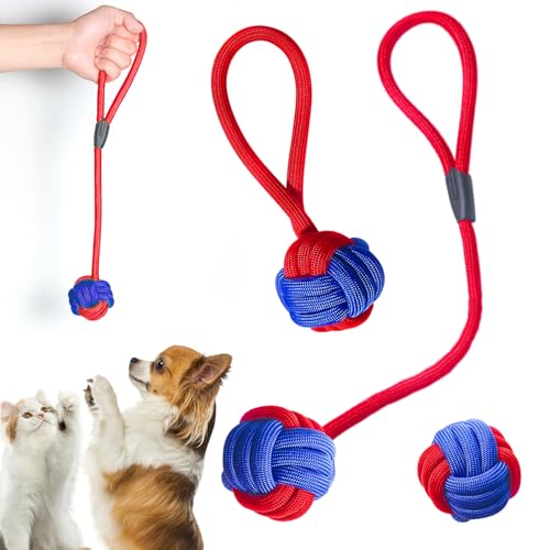 TZQFROCE 3 Stück Hundespielzeug Seil Hunde Kauspielzeug Seil Kauen Hundespielzeug Set Hundekauspielzeug für Welpen, Kleine, Mittelgroße Hunde TZQFROCE 3 Stück Hundespielzeug Seil Hunde Kauspielzeug Seil Kauen Hundespielzeug Set Hundekauspielzeug für Welpen, Kleine, Mittelgroße Hunde von TZQFROCE