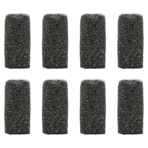 Tabanzhe Aquarium-Filterschwamm, Schaumstoffabdeckung, runde Rollen, Ansaugfilterschwamm für Aquarium-Vorfilter, Ersatz, um Kleintiere zu verhindern, 8 Stück Tabanzhe Aquarium-Filterschwamm, Schaumstoffabdeckung, runde Rollen, Ansaugfilterschwamm für Aquarium-Vorfilter, Ersatz, um Kleintiere zu verhindern, 8 Stück von Tabanzhe