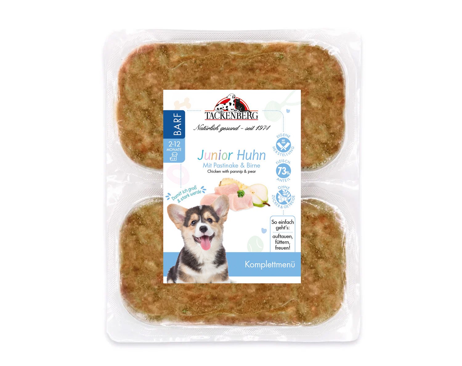 BARF Junior vom Huhn | Online bei Tackenberg - 28x500 g - Premiumqualität von Tackenberg BARF Junior vom Huhn | Online bei Tackenberg - 28x500 g - Premiumqualität von Tackenberg von Tackenberg