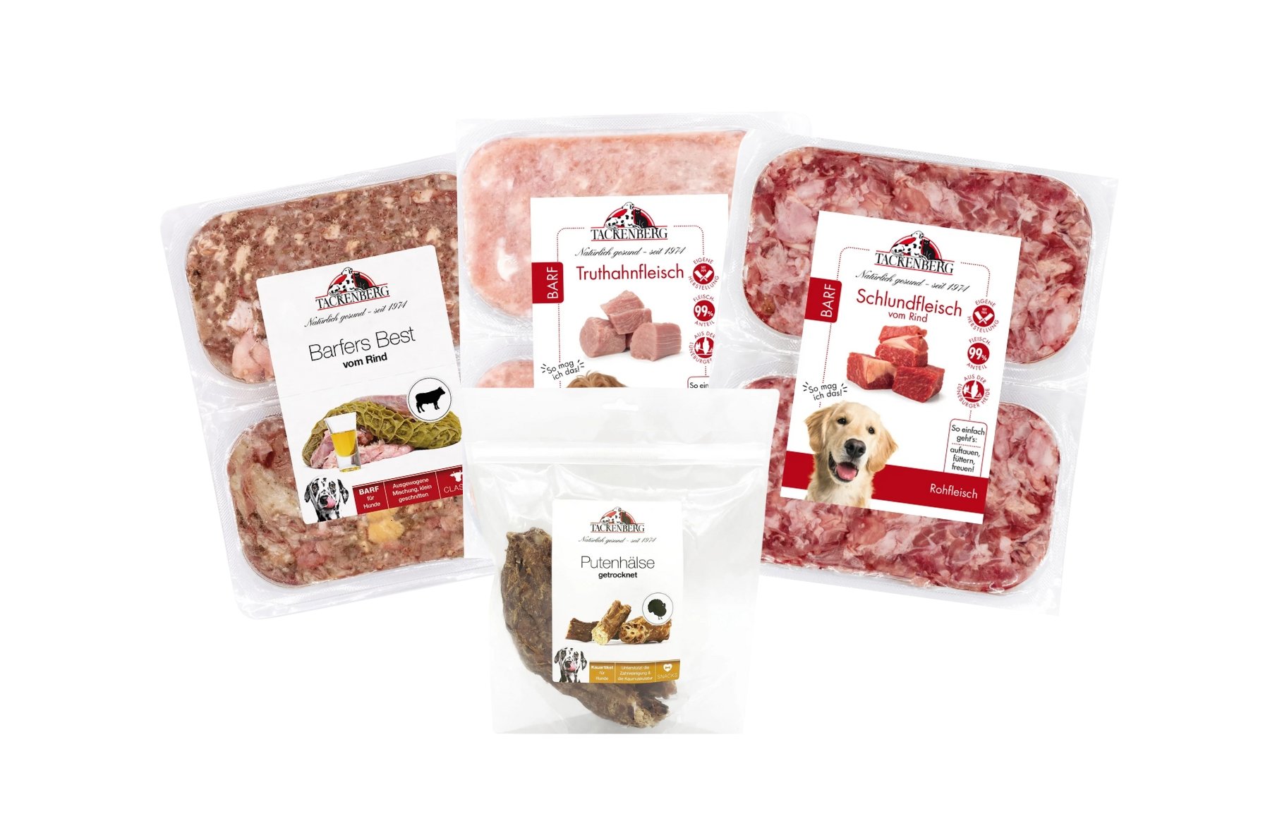 BARF Menüs mit Truthahnfleisch für erwachsene Hunde - 15 Artikel - Premiumqualität von Tackenberg BARF Menüs mit Truthahnfleisch für erwachsene Hunde - 15 Artikel - Premiumqualität von Tackenberg von Tackenberg