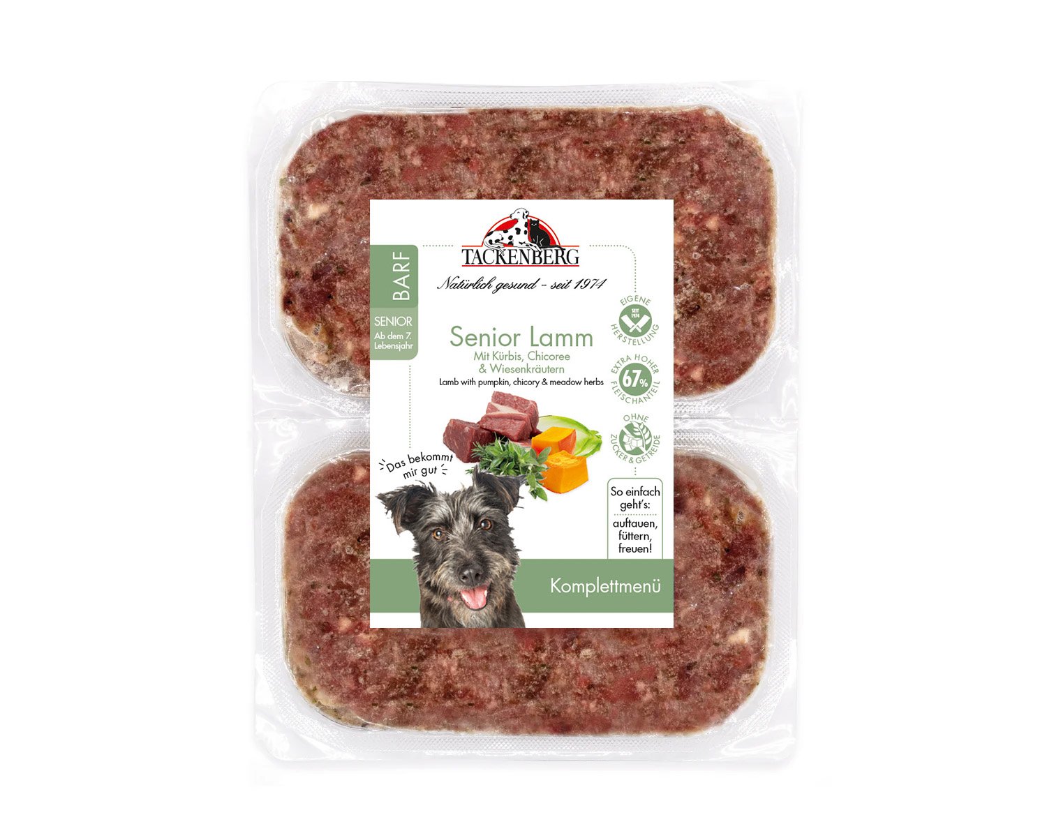 BARF Seniorenmenü vom Pferd | Online bei Tackenberg - 28x500 g - Premiumqualität von Tackenberg von Tackenberg