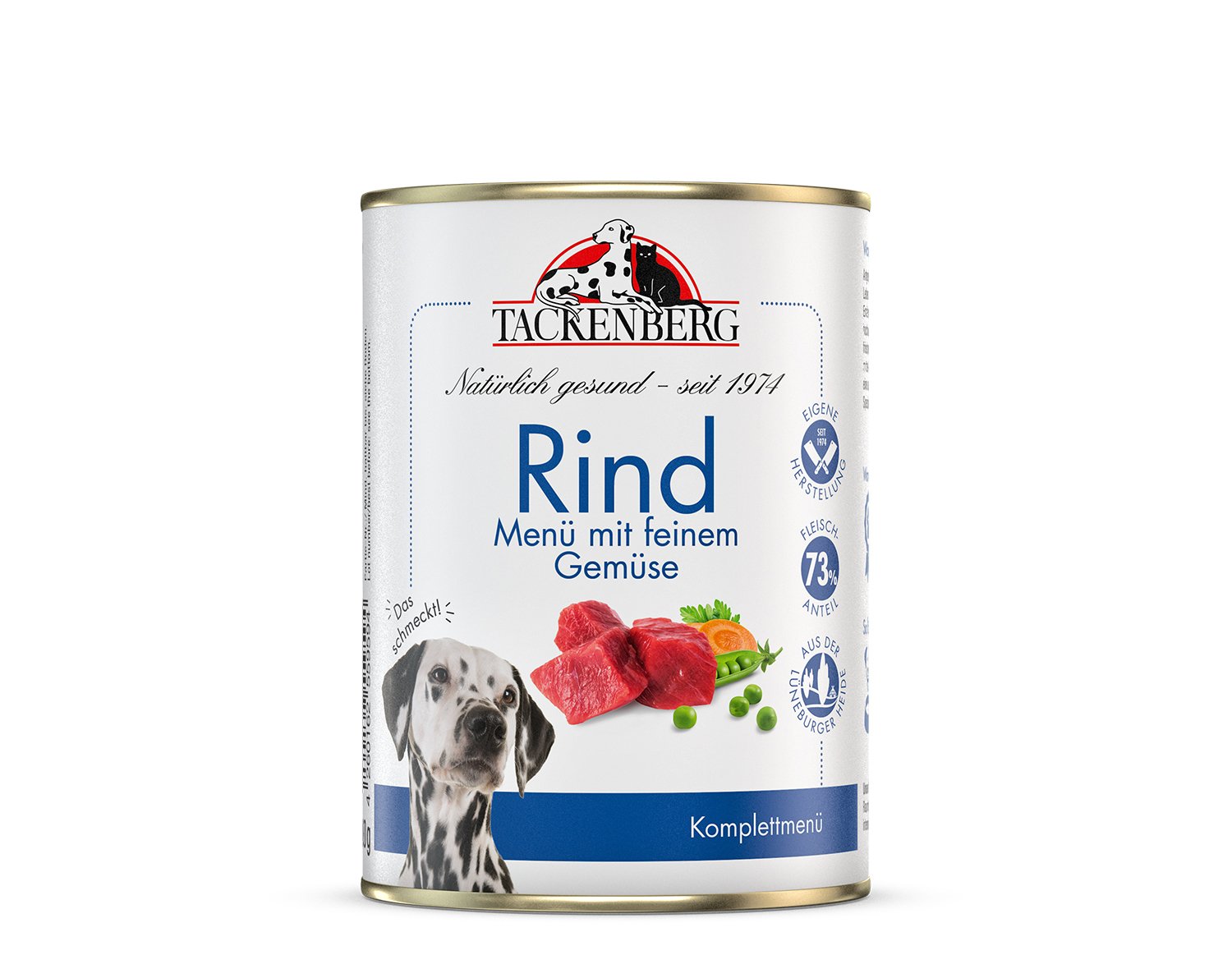 Rind mit feinem Gemüse - 6 x 400 g - Premiumqualität von Tackenberg von Tackenberg