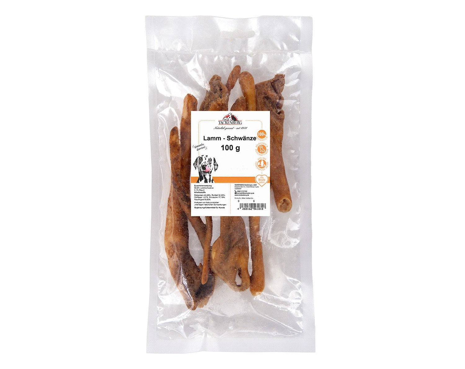 Natürlicher Kauartikel vom Lamm | Online bei Tackenberg - 500g - Premiumqualität von Tackenberg Natürlicher Kauartikel vom Lamm | Online bei Tackenberg - 500g - Premiumqualität von Tackenberg von Tackenberg