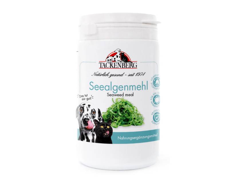 Seealgenmehl für Hunde & Katzen  - 5 x 250 g - Premiumqualität von Tackenberg von Tackenberg