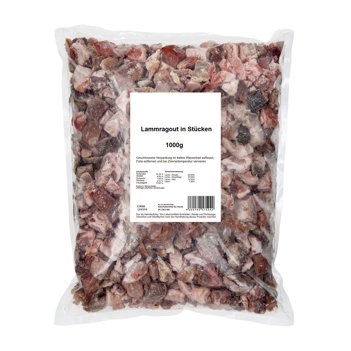 TACKENBERG Würfel Lammragout in Stücken - 1000g - Premiumqualität von Tackenberg TACKENBERG Würfel Lammragout in Stücken - 1000g - Premiumqualität von Tackenberg von Tackenberg