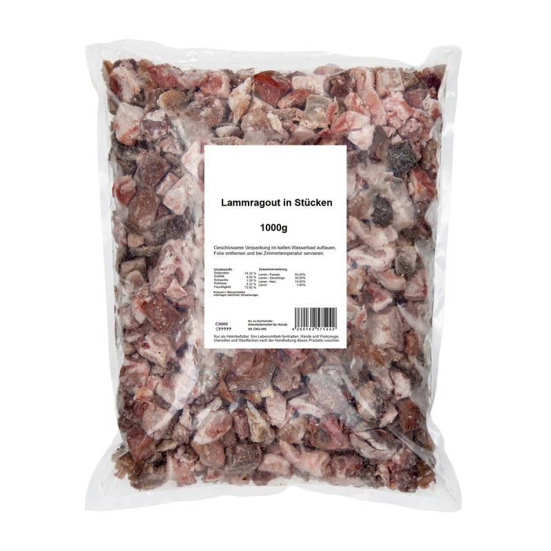 TACKENBERG Würfel Lammragout in Stücken - 1000g - Premiumqualität von Tackenberg von Tackenberg