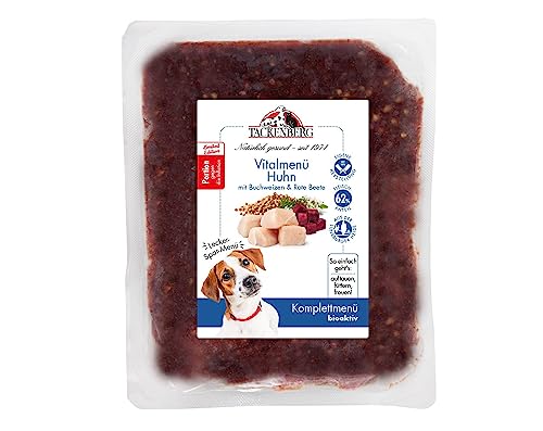 Tackenberg - Barf-Vitalmenü für Hunde vom Huhn| Online bei Tackenberg - 20 x 200g - Premiumqualität von Tackenberg von Tackenberg