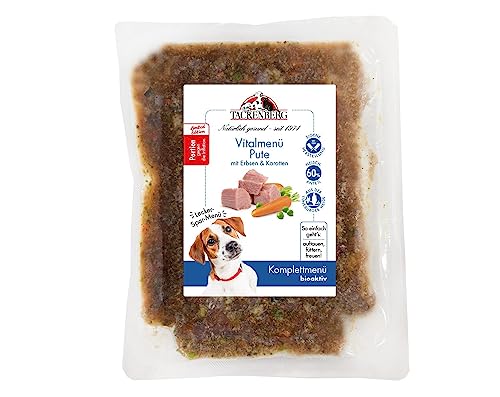 Tackenberg - Barf-Vitalmenü für Hunde von der Pute | 14 x 500 g - Premiumqualität von Tackenberg von Tackenberg