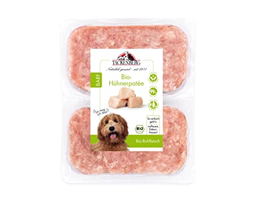 Tackenberg - Bio Barf Hühnerpatee für Hunde & Katzen - 14 x 500 g - Premiumqualität von Tackenberg von Tackenberg