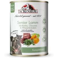Tackenberg Nassfutter Hund, Senior- / Sensitivmenü, Lamm mit Kürbis 6x400 g von Tackenberg