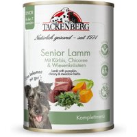Tackenberg Nassfutter Hund, Senior- / Sensitivmenü, Lamm mit Kürbis 6x400 g von Tackenberg