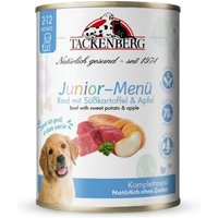 Tackenberg Nassfutter Hund, Welpenmenü, Rind mit Süßkartoffel 6x400 g von Tackenberg