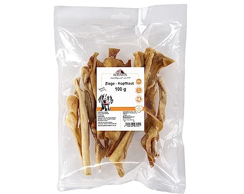 Premium Kauartikel für Hunde von der Ziege| Online bei Tackenberg - 500g - Premiumqualität von Tackenberg von Tackenberg