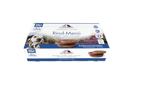 Tackenberg - Schlemmer Scheibe - Rind mit Reis, Apfel und Lachsöl, 6x1000 g von Tackenberg