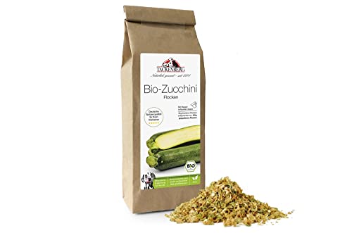 Tackenberg - TACKENBERGS Bio-Zucchiniflocken für Hunde - 150 g - Premiumqualität von Tackenberg von Tackenberg
