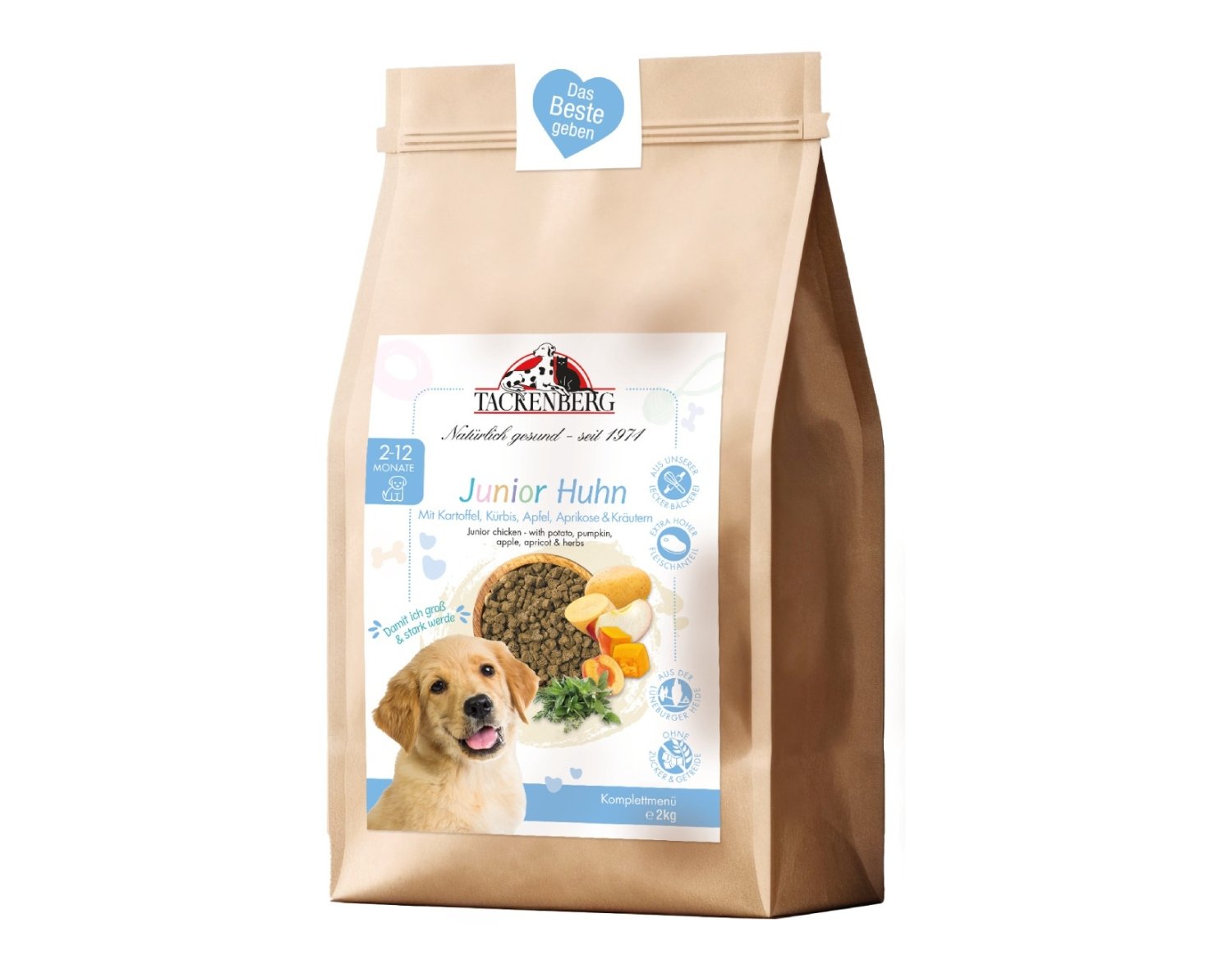 Trockenfutter für Welpen & Junioren vom Geflügel online bei TACKENBERG - 800 g - Premiumqualität von Tackenberg Trockenfutter für Welpen & Junioren vom Geflügel online bei TACKENBERG - 800 g - Premiumqualität von Tackenberg von Tackenberg