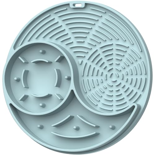 Tacrasz Leckmatte für Hunde und Katzen, langsames Fressnapf, Leckpad mit Saugnäpfen, robustes Puzzle, Spielzeug für Hunde, Angstlinderung, Katzen-Langeweile, reduziert Langeweile, perfekt zum Baden Tacrasz Leckmatte für Hunde und Katzen, langsames Fressnapf, Leckpad mit Saugnäpfen, robustes Puzzle, Spielzeug für Hunde, Angstlinderung, Katzen-Langeweile, reduziert Langeweile, perfekt zum Baden von Tacrasz