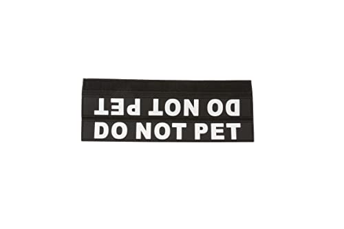 Tacticollar - Hundeleinenhüllen, doppelseitig, gut sichtbar, bieten erweiterte Warnung zur Vermeidung von Unfällen (NICHT PET (schwarz)) von Tacticollar