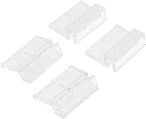 Taicols Set mit 4 Clips aus Kunststoff für Aquarien, 12 mm, geeignet für alle Arten von Aquarien, Deckelhalter von Taicols